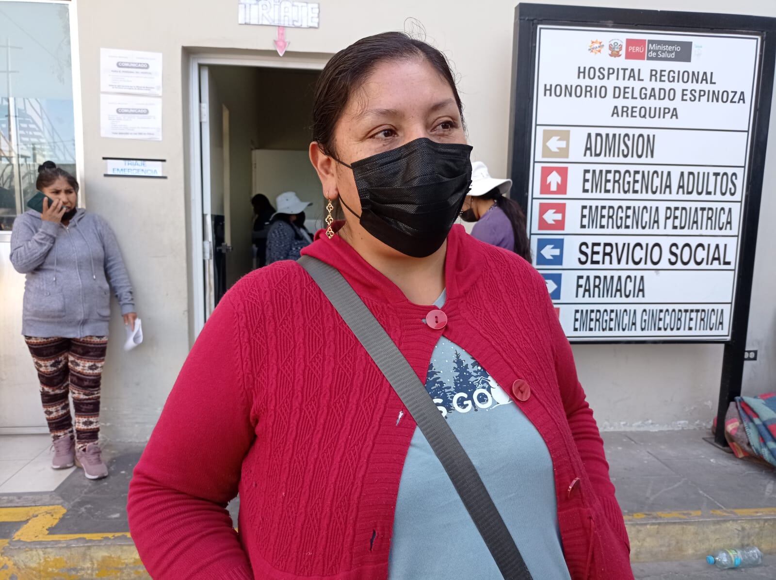 Mary Yucra, madre del menor atropellado. (Foto: GEC)