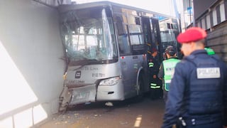Accidente del Metropolitano deja 35 heridos y colapsa estación Naranjal