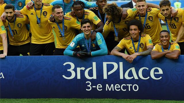 Bélgica obtuvo el tercer puesto de Rusia 2018 tras ganarle 2-0 a Inglaterra