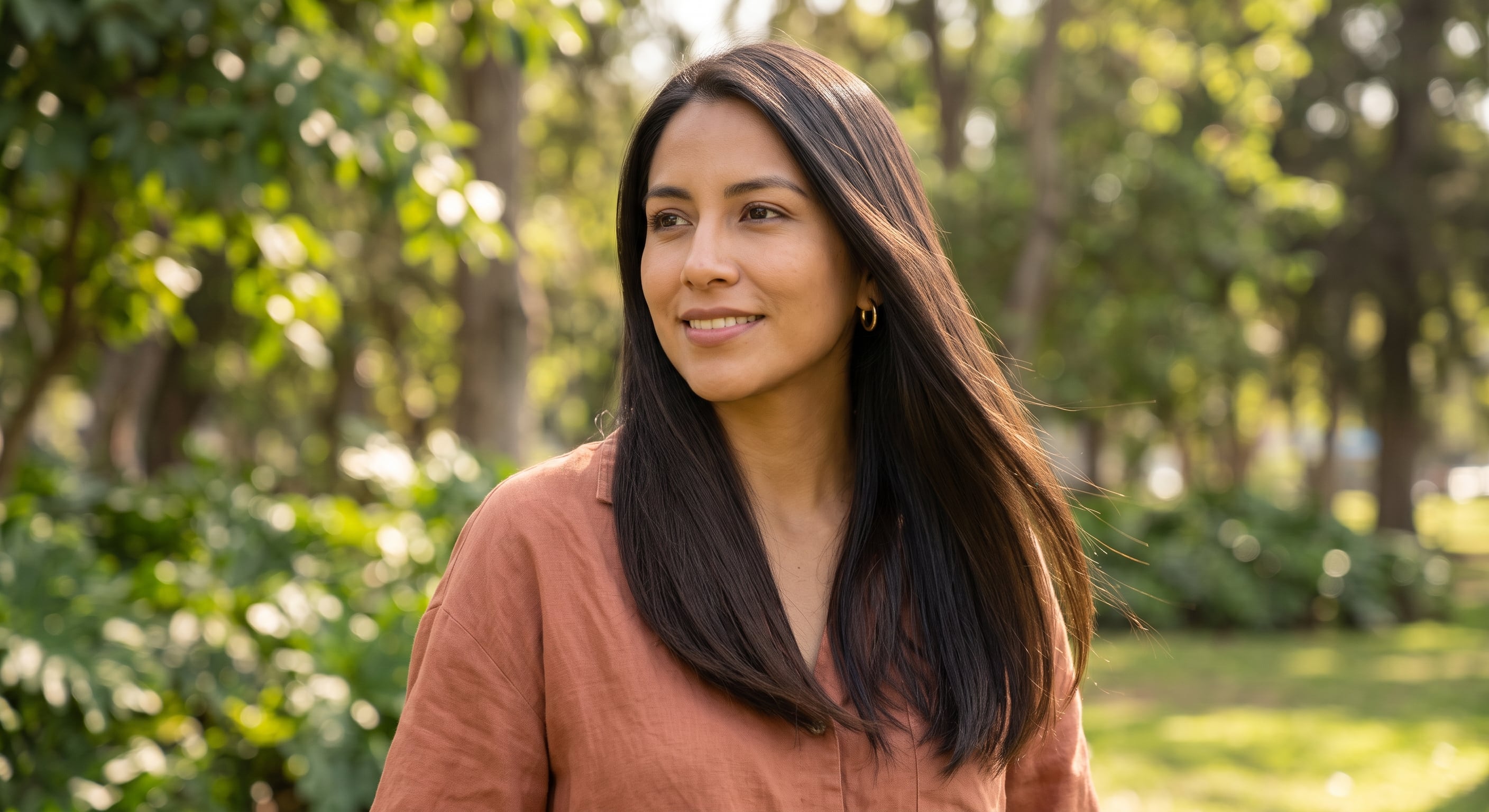 El cabello liso también necesita cuidados específicos. Una rutina simple puede ayudar a controlar el encrespamiento, proteger las hebras y conservar el movimiento natural.