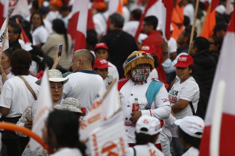 Cierre de campaña de Keiko Fujimori