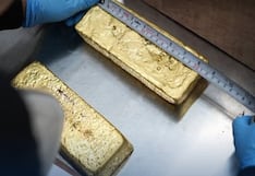 Fiscalía frena envío de oro ilegal a India y recupera lingotes valorizados en S/ 2.5 millones