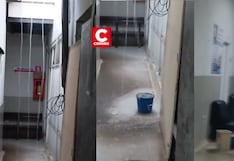 Centro Médico Salud Vida de la Beneficencia de Chiclayo queda inundado por lluvias (VIDEO)