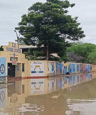 Piura: Más de 1,457 colegios en riesgo muy alto por inundaciones