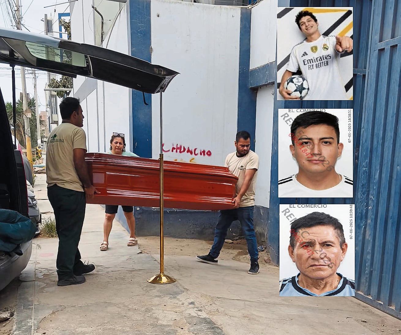 Hombres fallecieron de manera trágica.