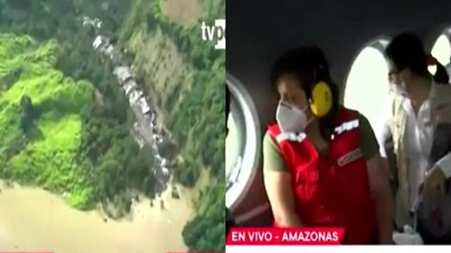 Presidente Pedro Castillo sobrevoló zona afectada por terremoto de 7.5 (VIDEO)
