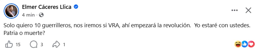 Publicaciones de Elmer Cáceres Llica