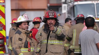 Adulto mayor resultó herido tras incendio en Pueblo Libre