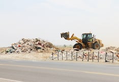 Ejecutan trabajos de limpieza en la Vía de Evitamiento de Trujillo
