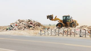Ejecutan trabajos de limpieza en la Vía de Evitamiento de Trujillo