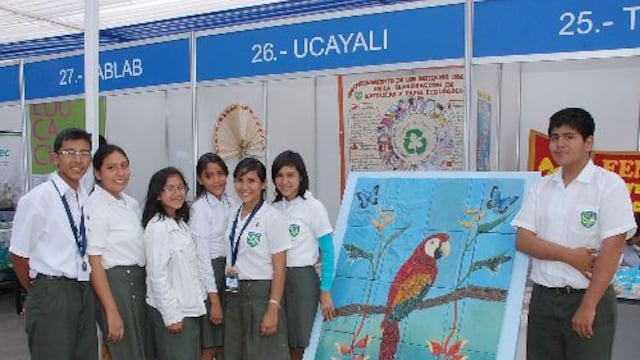 Escolares de Ucayali compiten en feria científica y tecnológica en Brasil