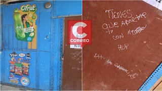 Chincha: pandilleros roban en colegio y dejan amenaza a propietario del quiosco