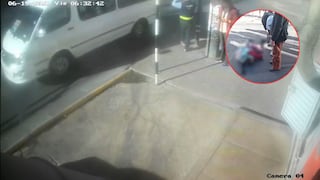 Arequipa: Escolar es atropellada por combi informal al cruzar la pista en Cayma (VIDEO)
