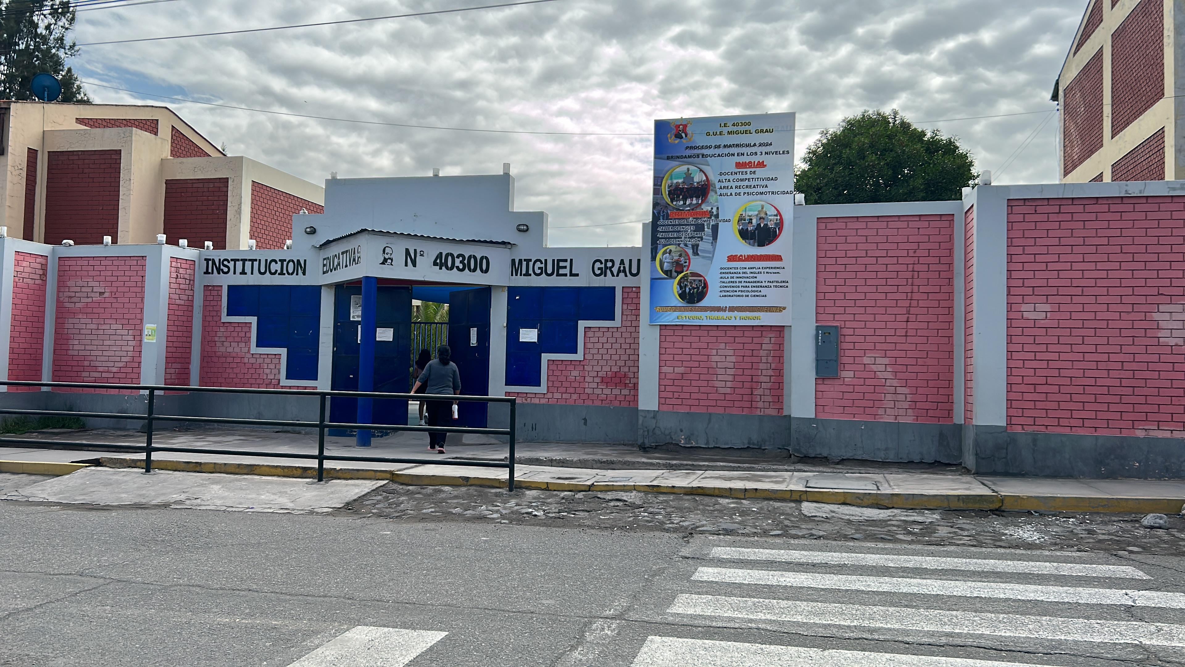 Antiguo colegio de Paucarpata requiere aulas nuevas. (Foto: GEC)