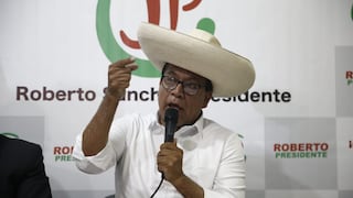 Roberto Sánchez respalda denuncia contra Renzo Reggiardo por presunta falta de neutralidad electoral