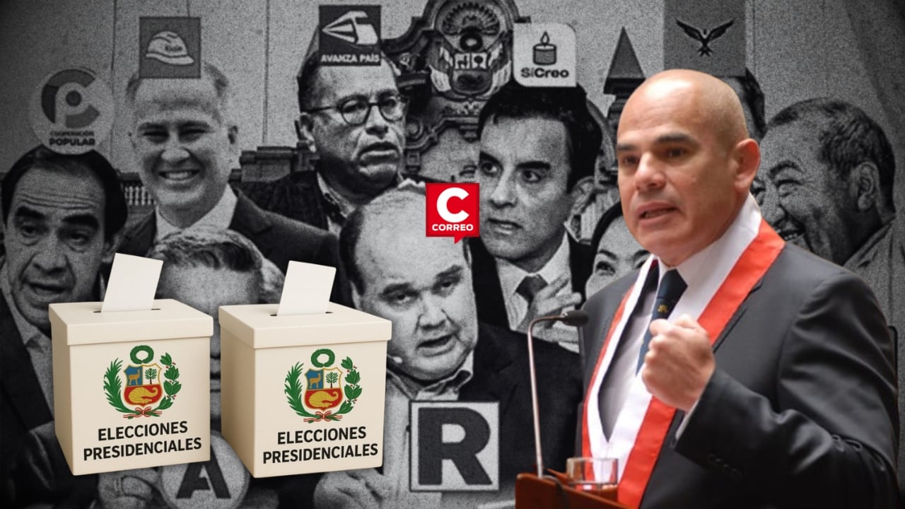 Elecciones 2026: Gobierno garantiza protección a candidatos presidenciales. Composición: Diario Correo.