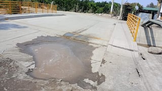 Ica: cuestionan obra del puente Huamanguilla-Yaurilla en el distrito de Los Aquijes