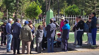 Arequipa: Vecinos del Cercado rechazan instalación de feria de luces en parque (VIDEO)