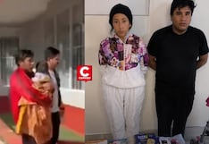 Huancayo: capturan a pareja que usaba a un bebé y su cochecito para robar en supermercado