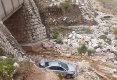 Turistas se salvan de morir tras despiste en Carretera Central