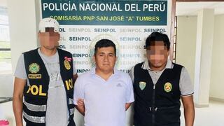 Tumbes: Detienen a un presunto integrante de la banda delictiva “Los Piratas de Puerto Pizarro”