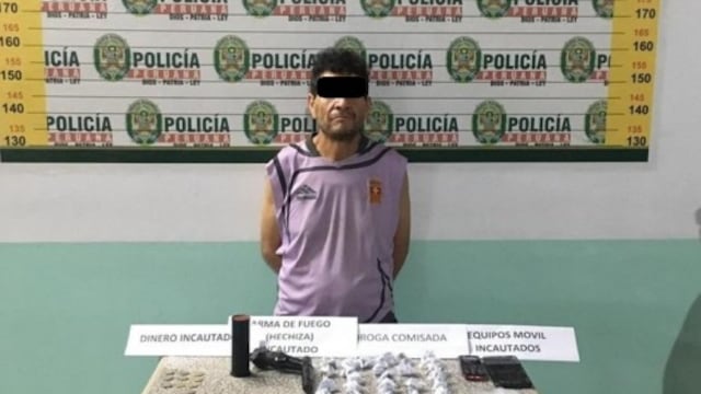 La Libertad: Sexagenario vendía droga al menudeo en Virú 