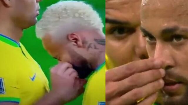 Neymar y Casemiro, dos imágenes que provocaron comentarios polémicos en redes sociales (VIDEO)