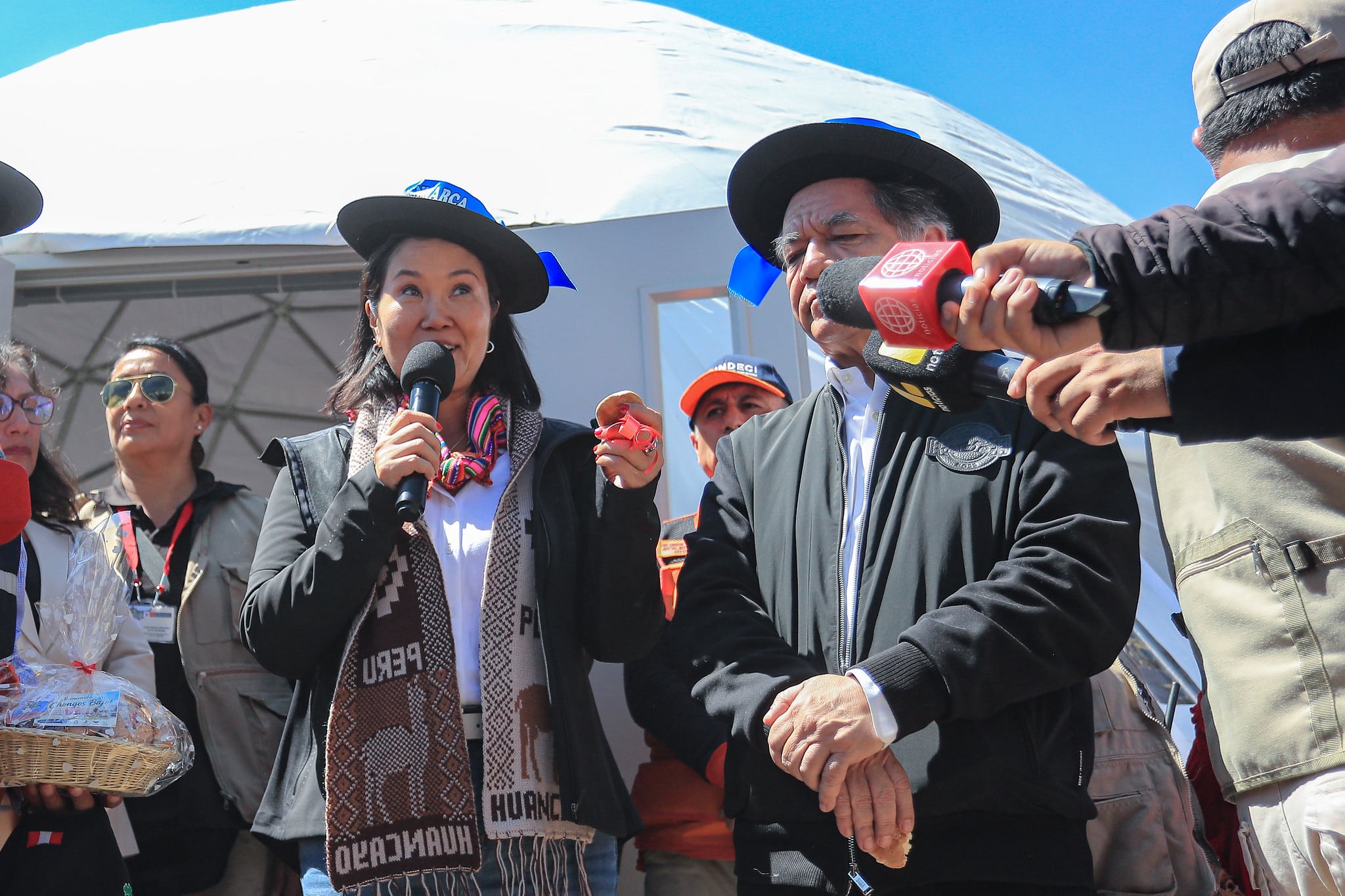 Keiko Fujimori espera que haya buenos ánimos para debatir pedido de facultades en las comisiones del Congreso. (Foto: Presidencia)