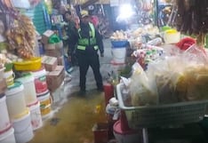 Intento de feminicidio en Tarma: sujeto rocía combustible a comerciante en mercado