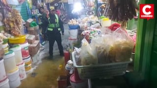 Intento de feminicidio en Tarma: sujeto rocía combustible a comerciante en mercado