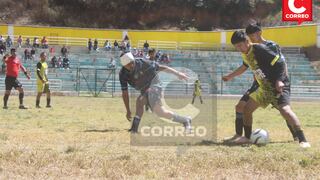 Tarma: Bronca en las tribunas en partido de Copa Perú entra Canarios y Paucarmarca