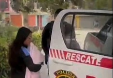 Cubren con una manta a un recién nacido y lo abandonan en un parque de Chiclayo (VIDEO)