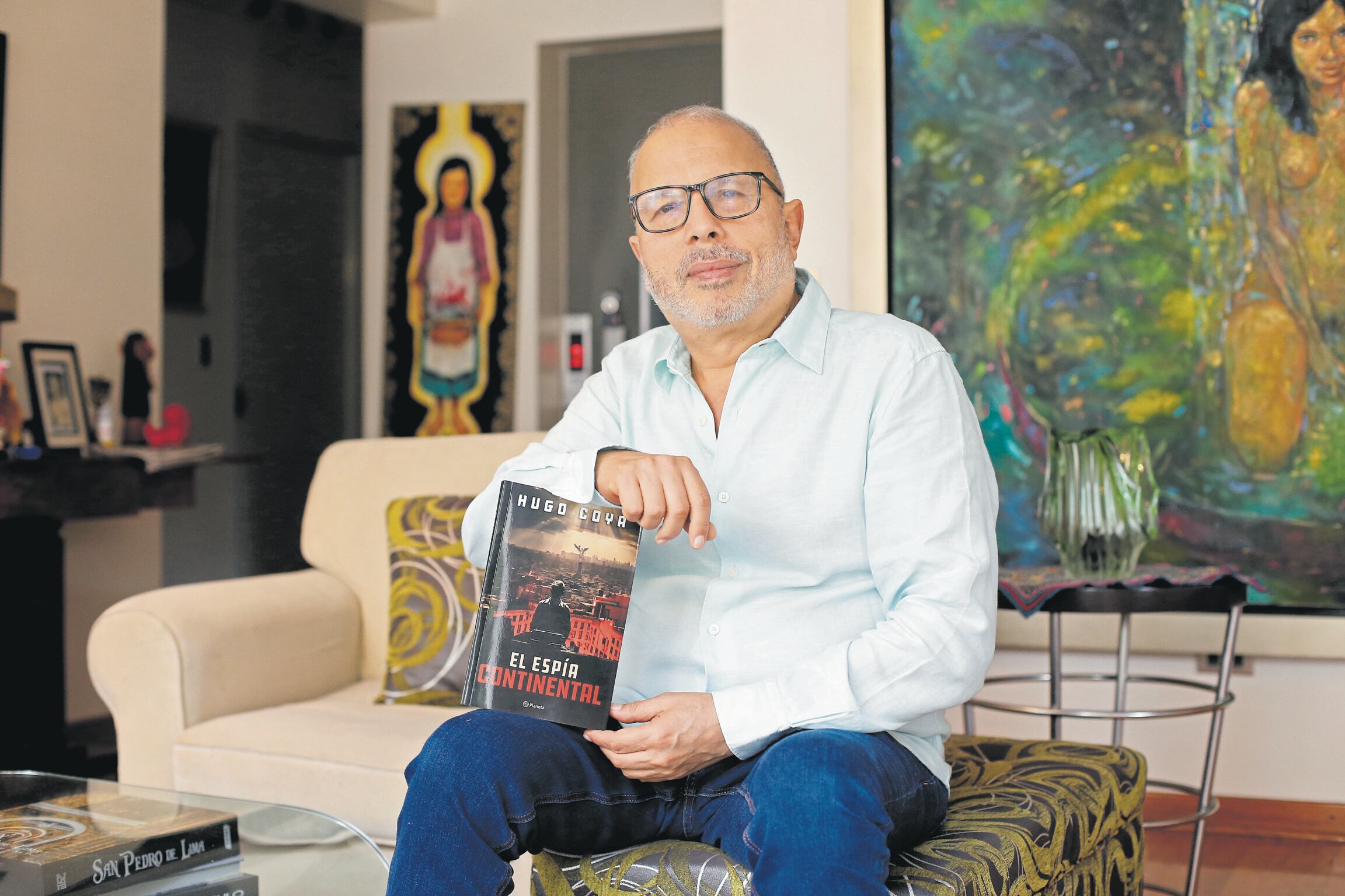 "Tenía un personaje muy rico y lleno de muchas facetas", dice Hugo Coya sobre Jacobo Hurwitz, protagonista de "El espía continental".