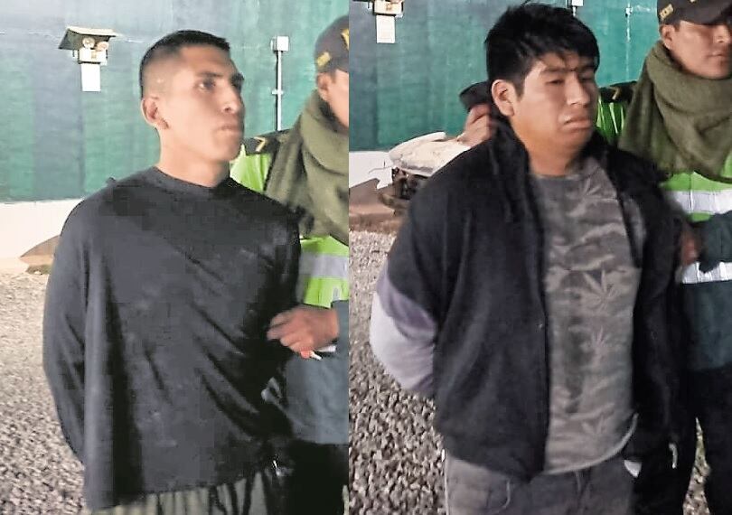 Serenos y policías los rescataron cuando población enardecida estaba a punto de lincharlos