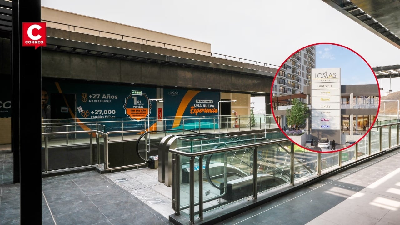 Primer centro comercial del Rímac se prepara para abrir sus puertas: Lomas Plaza estará disponible desde mañana. Composición: Diario Correo.