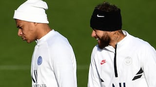 Neymar le hizo una ‘huacha’ a Mbappé ocasionando la risa de sus compañeros de PSG (VIDEO)