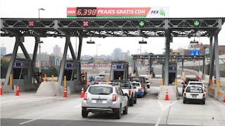 Peaje de la Vía de Evitamiento y la Línea Amarilla baja a S/ 6.30 desde este martes