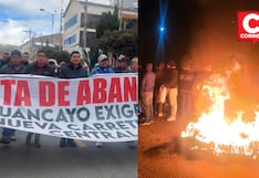La Oroya: Paro regional inició con bloqueo de la Carretera Central y marcha por un solo carril