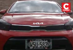 Delincuente se lleva auto en pleno centro de Huancayo