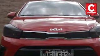 Delincuente se lleva auto en pleno centro de Huancayo