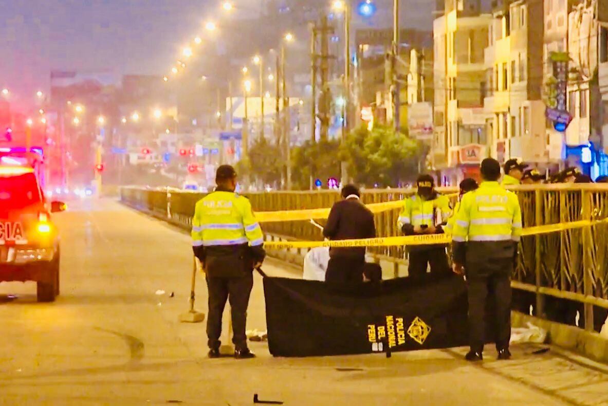 Joven fue atropellada por vehículo oficial, en el que su conductor está siendo investigado por la Fiscalía. Foto: Ministerio Público.