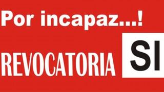 Presentan diseño y slogan de campaña por el Sí a la revocatoria a Susana Villarán