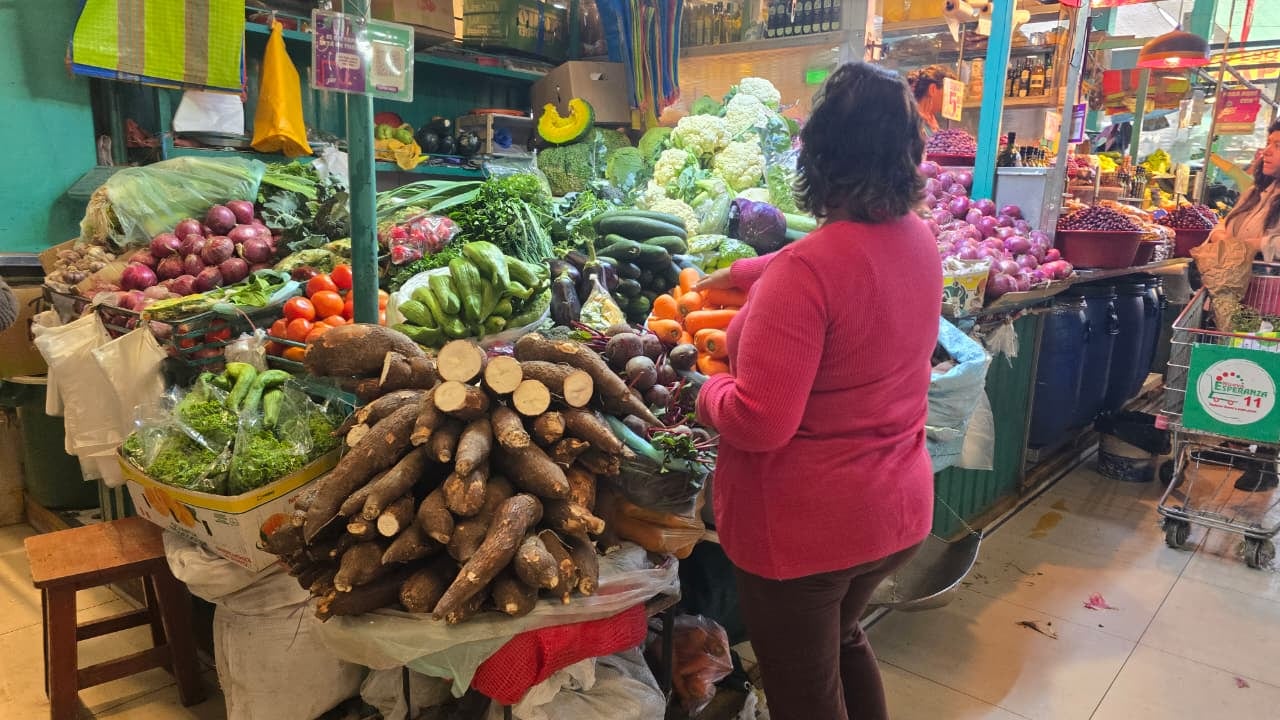 Precio de algunas verduras se incrementó este fin de semana en Arequipa. (Foto: Yunsu Pariapaza/@photo.gec)