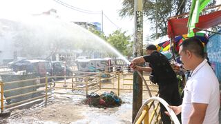 Piura: Verifican funcionamiento de sistemas contra incendios en el Complejo de Mercados