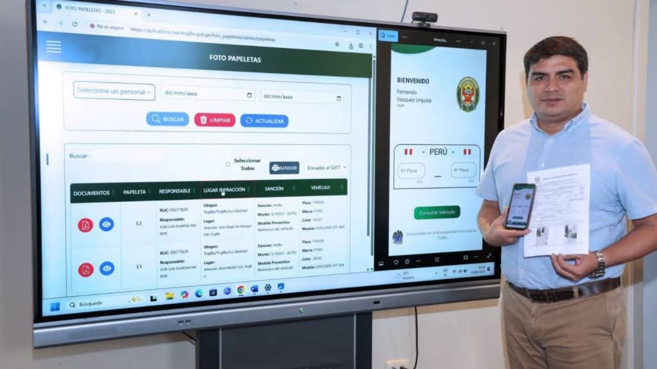 Se coordinan acciones con la Policía Nacional del Perú.