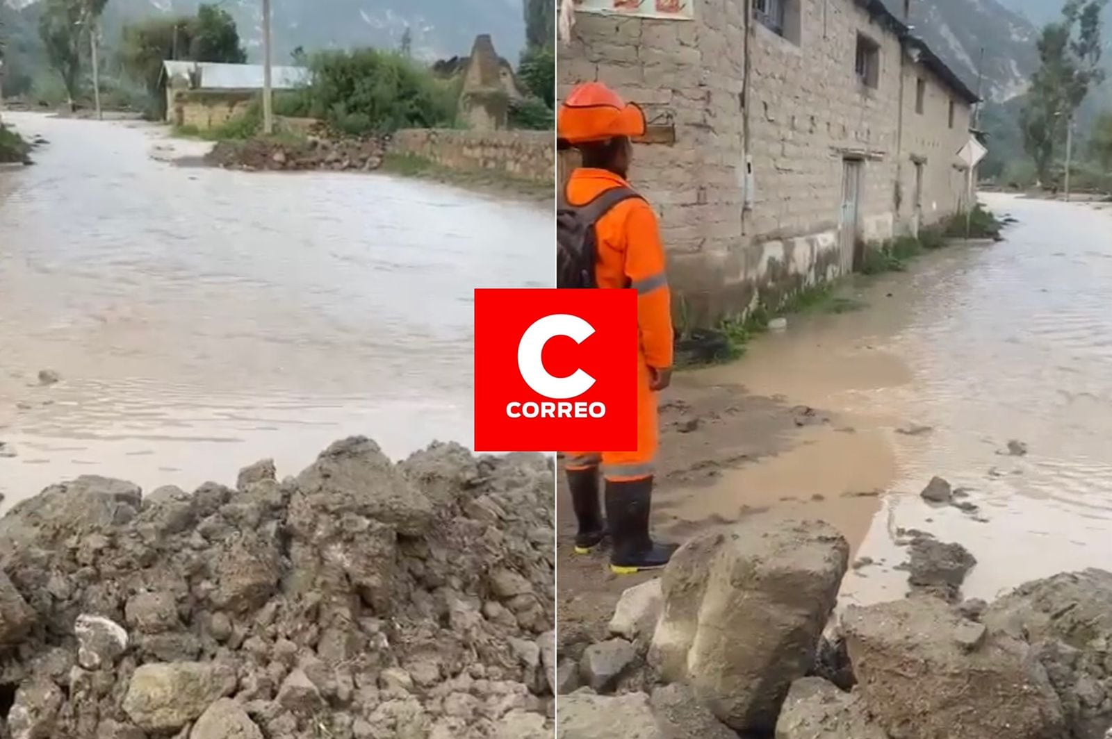 Población solicita ayuda por el desborde del río Chococo que afecta viviendas en la zona. (Foto: Difusión)