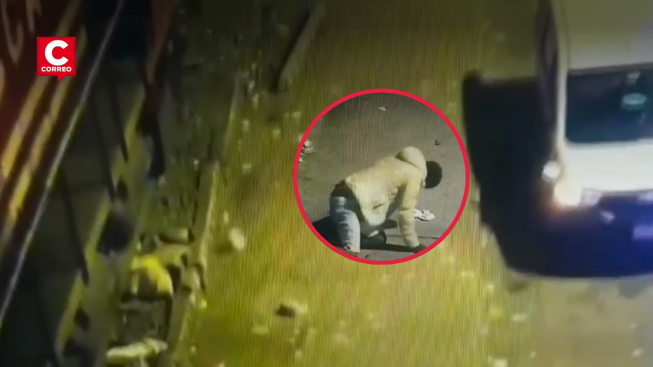 Las cámaras de la Central de Monitoreo de la Municipalidad de Ate captaron el impactante momento en que Juan Tello Bonilla, aparentemente en estado de ebriedad, se quedó dormido sobre las vías y fue arrollado por una locomotora.