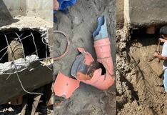 Ica: detectan conexiones clandestinas de fundos agrícolas en el canal La Achirana