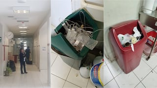 Nasca: trabajadores de limpieza exigen pagos atrasados en hospital