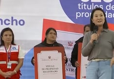 Keiko Fujimori: “Yo llevo la voz del pueblo” y reitera que “se me acaba la paciencia”